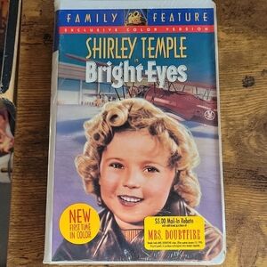Shirley Temple in Bright Eyes VHS (Brand New)